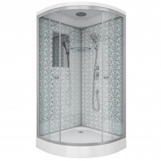 Душевая кабина Niagara Luxe 7702W 100x100x210 стекло прозрачное