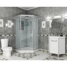 Душевая кабина Niagara Luxe 7701DW 90x90x210 стекло прозрачное