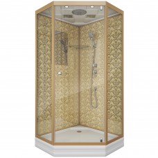 Душевая кабина Niagara Luxe 7701DG 90x90x210 стекло прозрачное