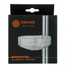 Мыльница Orange, прозрачная, SOAP DISH-T