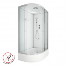 Душевая кабина Parly Bianco 120х80 см BM121T-R стекло прозрачное