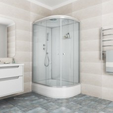 Душевая кабина Parly Bianco 120х80 см BM121T-L стекло прозрачное