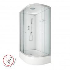 Душевая кабина Parly Bianco 120х80 см BM121T-L стекло прозрачное