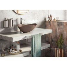 Раковина накладная 37 см Roca Ruy Ohtake 327A15660, кофейный