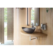Раковина накладная 37 см Roca Ruy Ohtake 327A15640, оникс