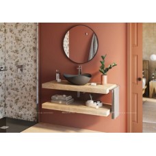 Раковина накладная 54 см Roca Ruy Ohtake 327A13640, оникс