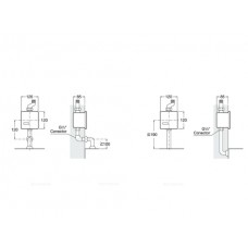 Кнопка смыва Roca Sentronic-S 5A8102CM0 хром матовый