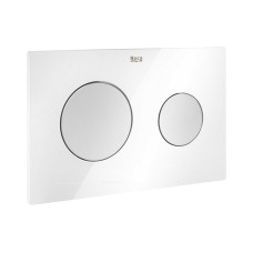 Кнопка смыва Roca PL-10 890089005 белый, хром матовый