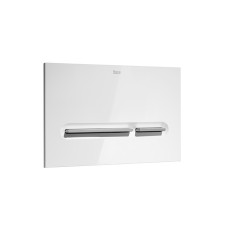 Кнопка смыва Roca PL-5 890099005 белый, хром матовый
