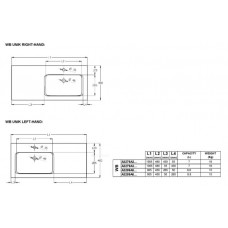 Раковина 80 см Roca The Gap 3279A5000 белый