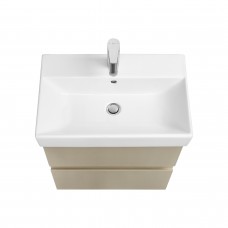 Тумба с раковиной Roca Oleta 60 капучино, 2 ящика, 857639515
