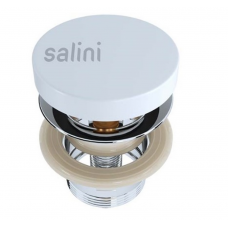 Донный клапан для S-Stone раковины Salini белый 16231WM матовый