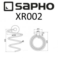 Держатель для фена Sapho X-Round XR002 хром
