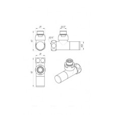 Вентиль запорный Secado BP-HP 3/4
