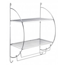 Полка для полотенец Tekno-tel MG501, матовый хром