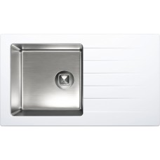 Мойка кухонная Tolero Twist TTS-860 474353 белый