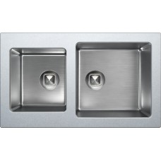 Мойка кухонная Tolero Twist TTS-840 474339 серый металлик