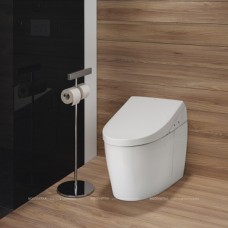 Унитаз приставной Toto 386х691х528 мм, безободковый, Tornado, CeFiONtect, цвет белый, CS989PVR#NW1