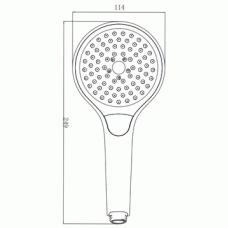 Душевая лейка Villeroy & Boch Embrace Plus TVS1084130161