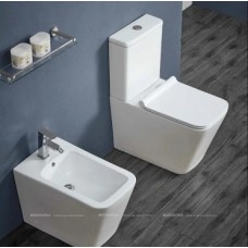 Унитаз-компакт Vincea Q-Line VT2-12 с крышкой-сиденьем soft-close, белый