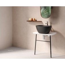 Раковина Vitra Plural накладная 45 х 38 см, цвет черный матовый, 7811B483-0016