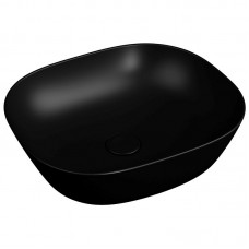 Раковина Vitra Plural накладная 45 х 38 см, цвет черный матовый, 7810B483-0016