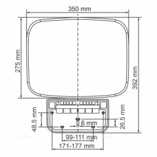 Сиденье для душа WasserKRAFT SS402