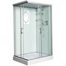 Душевая кабина WeltWasser WW500 120х90 см Laine 1202 профиль хром, стекло прозрачное