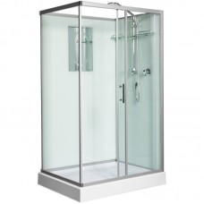 Душевая кабина WeltWasser WW500 120х90 см Laine 1211 профиль хром, стекло прозрачное