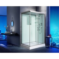 Душевая кабина WeltWasser WW500 120х90 см Laine 1214 профиль хром, стекло прозрачное
