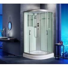 Душевая кабина WeltWasser WW500 80х80 см Werra 802 профиль хром, стекло прозрачное